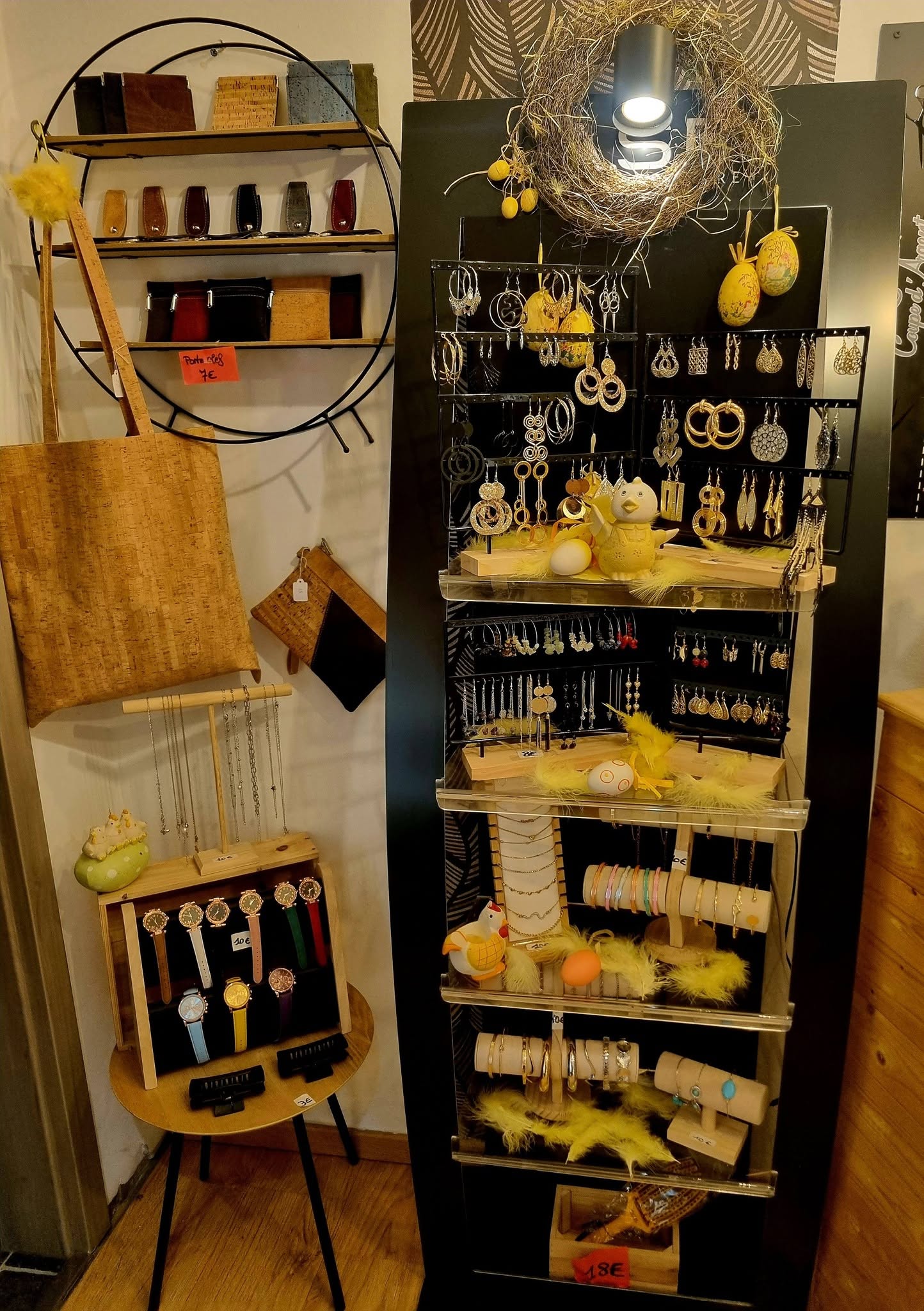 Thème de Pâques au salon de coiffure La Coupe d'Argent à Juprelle